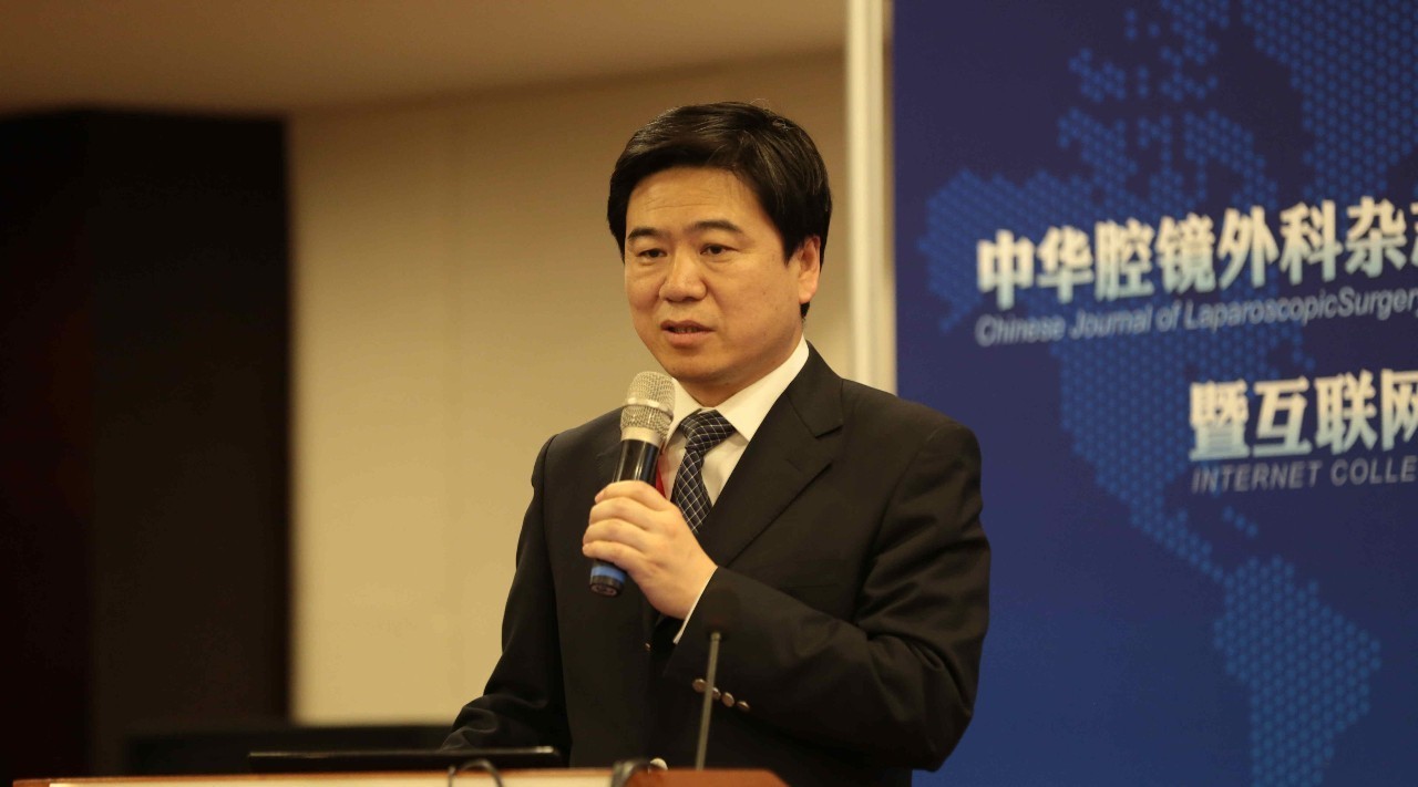 互联网外科学院秘书长,北京301医院刘荣教授讲话